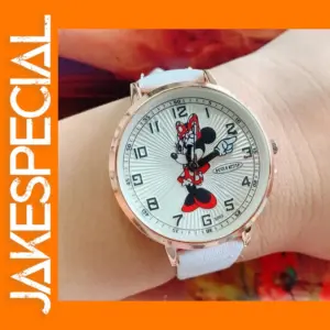 Disney Luxury Cartoon Quartz Watch for Women