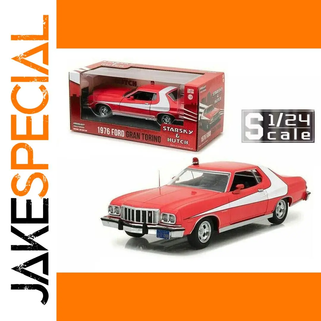 1976 Ford Gran Torino Diecast Toy Car 1/24 1 1976 Ford Gran Torino Diecast Toy Car 1/24