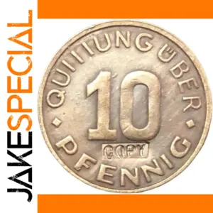 1942 Poland 10 Pfennig Replica Coin