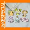 Cute Salamander Enamel Brooch for Kids