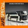 1:30 Scale Double Decker Bus Model Toy