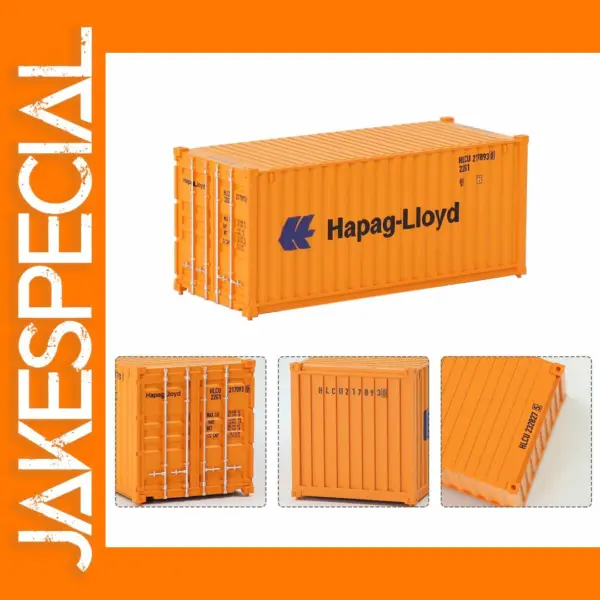 Customized 20ft HO Scale Shipping Container