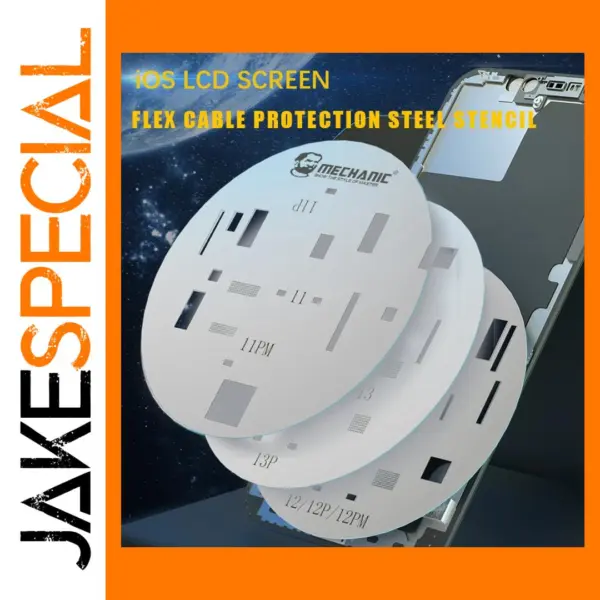 UFO Steel Stencil 3pcs for iPhone Screen Repair