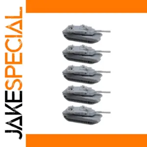 5PCS M1A2 Battle Tank Model Kits