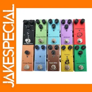 Multi-Effect Electric Guitar Pedal Set