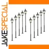 10pcs N Scale Model Railway LED Lamps