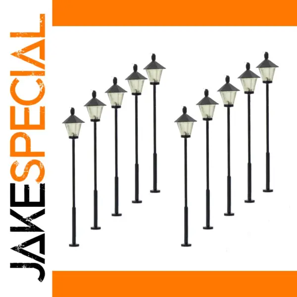 10pcs N Scale Model Railway LED Lamps