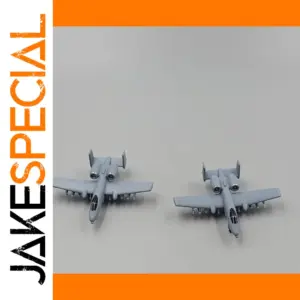 2PCS A-10 Warthog Model Aircraft 1/350 Scale