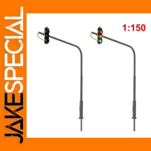 N Scale Traffic Lights Block Signals Pack of 2