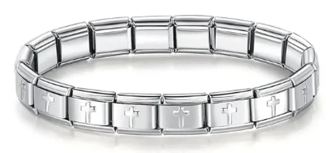 Love Cross Cat Charm Bracelet for DIY Jewelry 17 Love Cross Cat Charm Bracelet for DIY Jewelry - Image 17