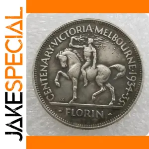 Retro Australia 1934/35 Silver Coin Replica