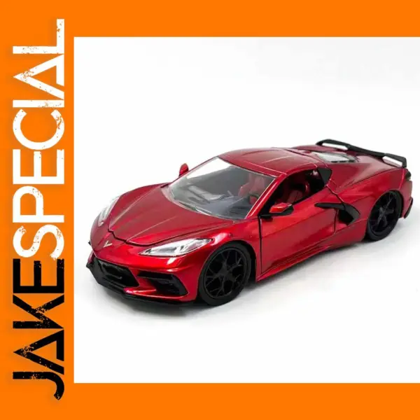 Diecast 1:24 2020 Corvette Alloy Model Car