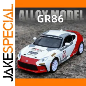Toyota GR86 Rally Car Diecast Model 1:32 Scale