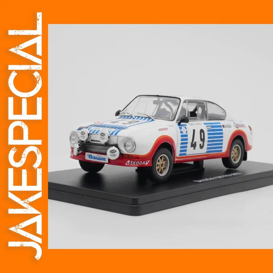 1:24 Skoda 130 RS WRC 1977 Rally Model 1 1:24 Skoda 130 RS WRC 1977 Rally Model