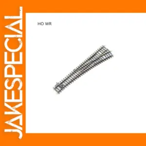 1:87 Scale Right/Left Turnout Train Track