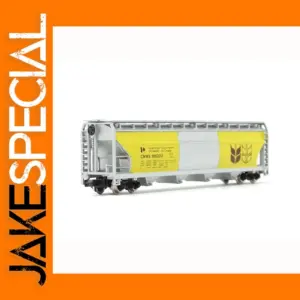 N Scale 1/160 Yellow Wheat Train Carriage Model