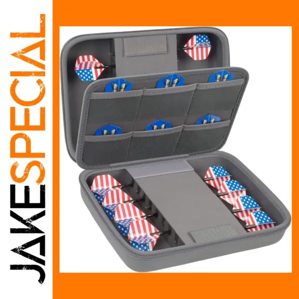 Dart Case for 16 Steel and Soft Tip Darts