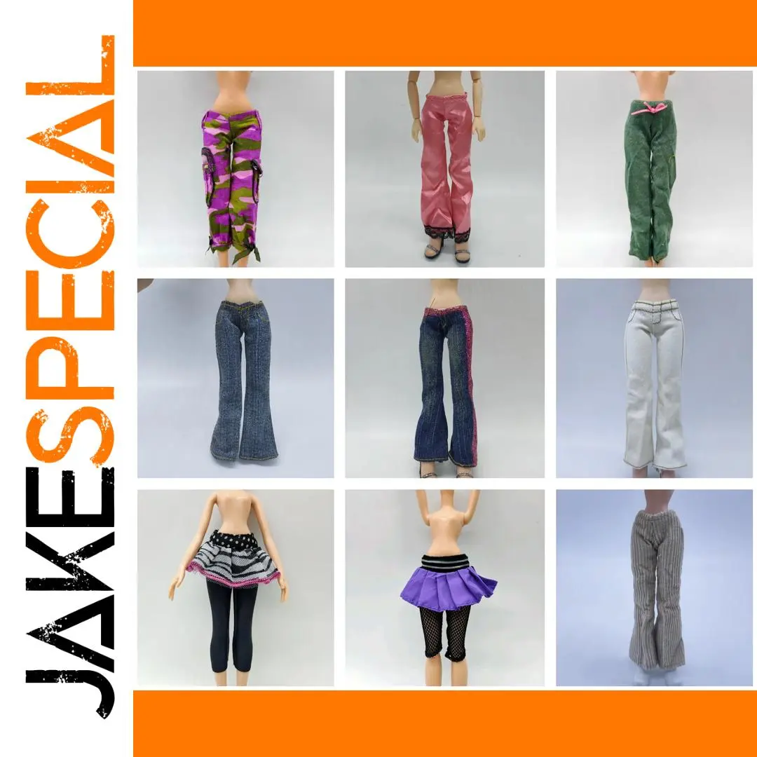 Casual Jeans for 30cm Bratz and Monster High Dolls 1 Casual Jeans for 30cm Bratz and Monster High Dolls