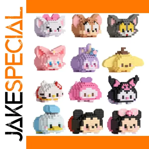 Disney Mini Building Blocks Set with Characters