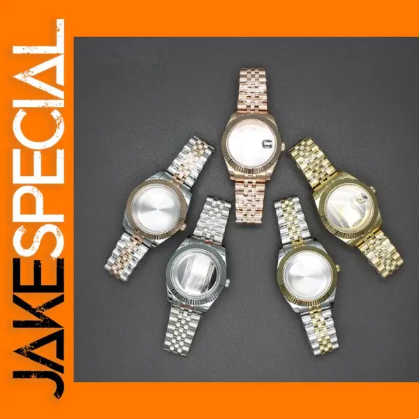 36mm/40mm Men's Watch Case with Sapphire Glass