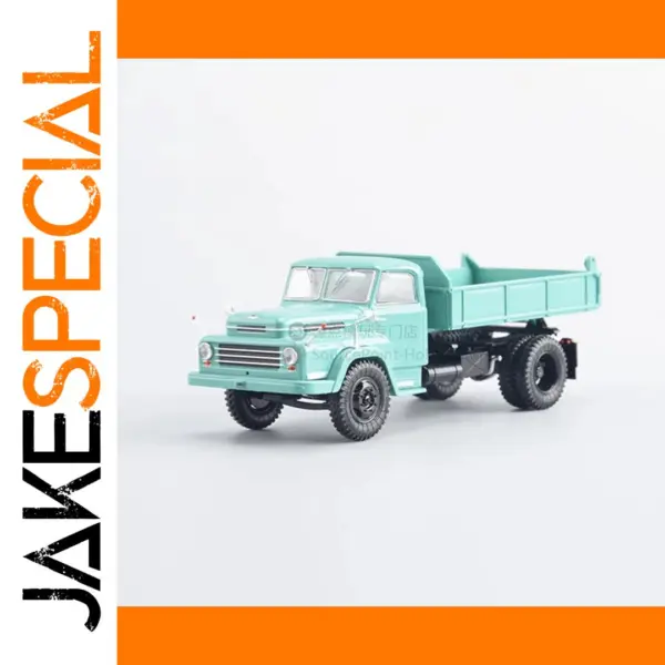 1:43 Diecast Alloy CSEPEL D-450B Hungarian Dump Truck Model
