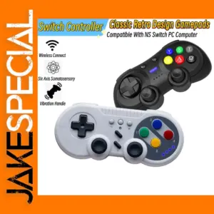 Wireless Retro Game Controller for Switch Lite