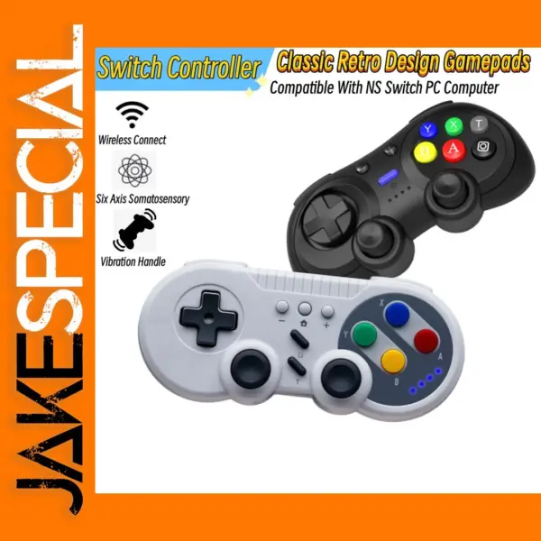 Wireless Retro Game Controller for Switch Lite