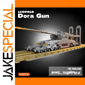 Leopold Dora Gun Building Block Set 628PCS
