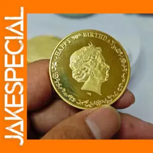 Gold Plated Kangaroo Challenge Commemorative Coin