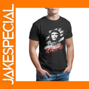 Che Guevara Graphic Cotton T-Shirt for Men