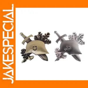 German Army Medal Brooch Pin Copper Badge