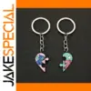 Lilo & Stitch Heart Keychain Friendship Jewelry