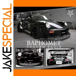 1:64 Porsche RWB 964 993 Diecast Model Car