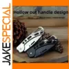 Foldable Stainless Steel Survival Knife for Outdoors