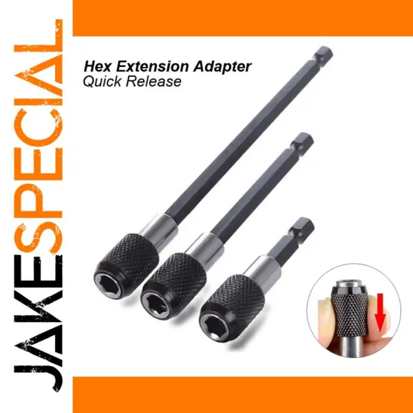 Quick Release Magnetic Hex Drill Bit Extender