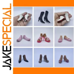 High-Heeled Doll Shoes and Boots Set for Bratz and Monster High