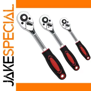 Quick Release Ratchet Wrench Set 24 Tooth