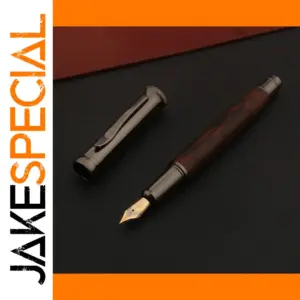 Bronze 652 Fountain Pen Wooden Office Accessory