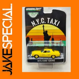 1975 Ford Torino Taxi 1:64 Diecast Model
