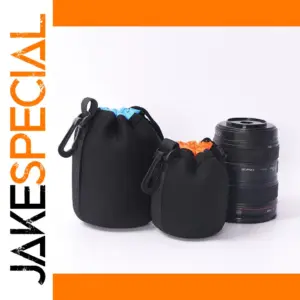 Waterproof Neoprene Lens Pouch for DSLR Lenses