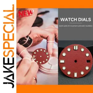 28.5MM Moire Luminous Watch Dial for NH35/36