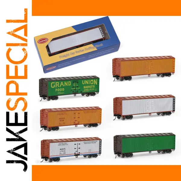 HO Scale 1:87 Wood-side Reefer Car C8747