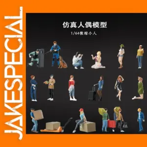1/64 Scale Painted Miniature Doll Model