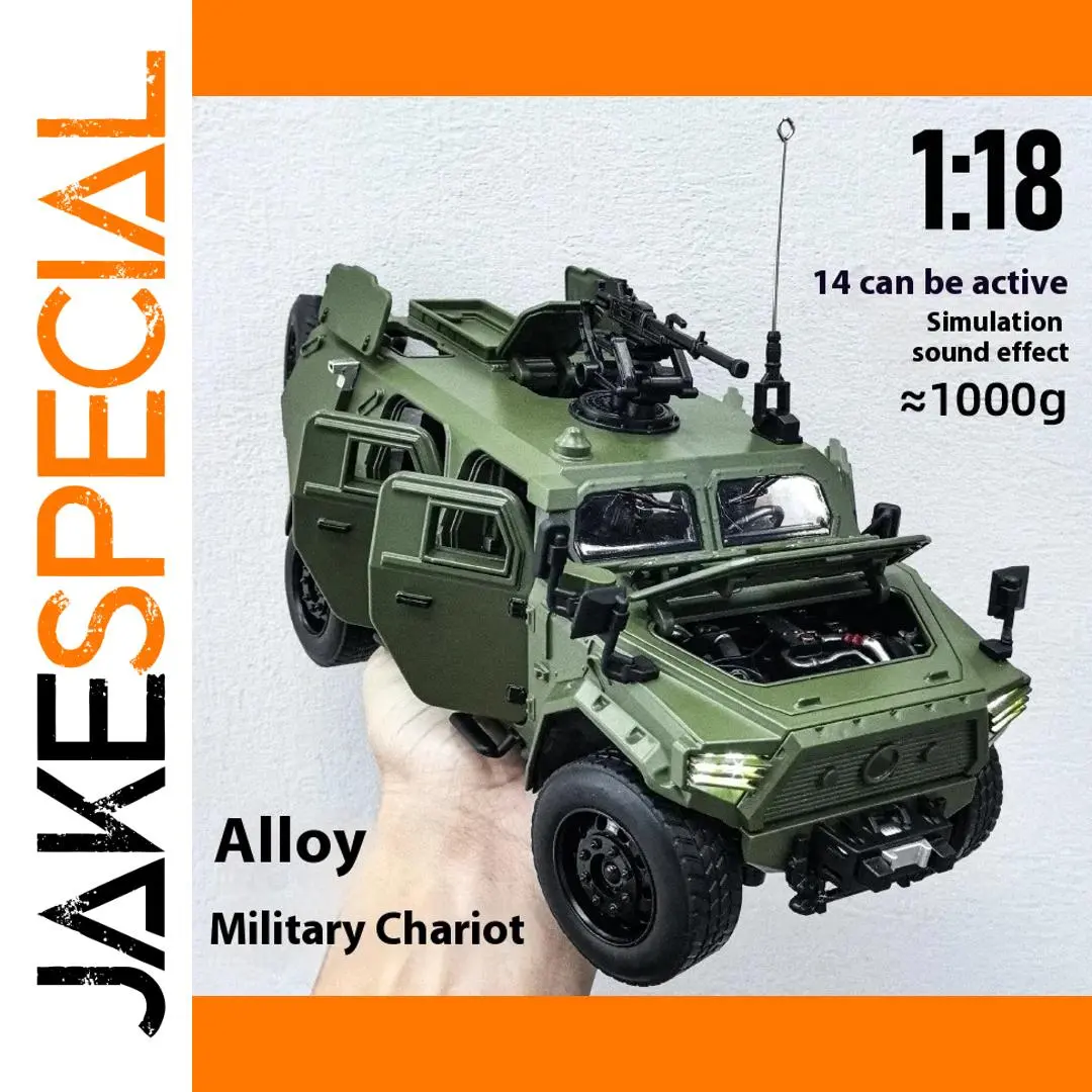 1:18 DongFeng Warrior Diecast Military SUV Car 1 1:18 DongFeng Warrior Diecast Military SUV Car