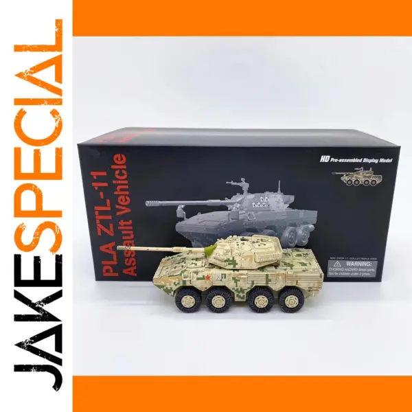 1/72 Scale PLA ZTL-11 Tank Model Display