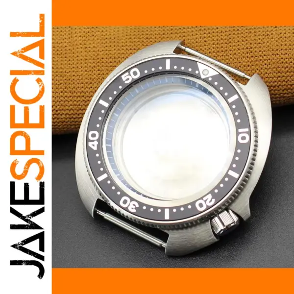 44mm Stainless Steel Men's Watch Case Mod SKX