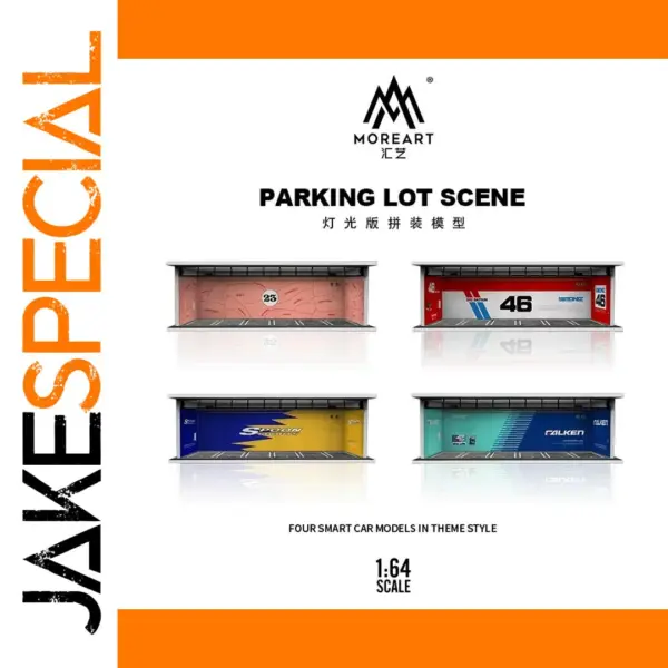 MoreArt 1:64 Falken/Spoon Assembly Scene Model