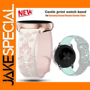 20mm Silicone Band for Samsung Galaxy Watch FE 7 6 5