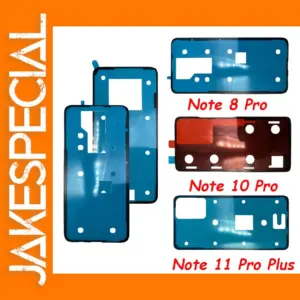 2 Pcs Waterproof Battery Cover Stickers for Xiaomi Redmi & Note Series