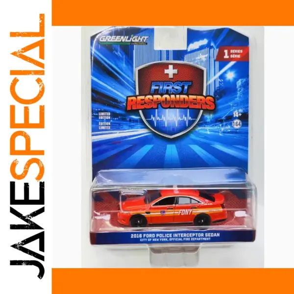 1:64 2016 Ford Taurus Police Car Model